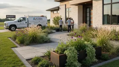 Des Moines, IA landscaping services for lawn care, mowing, and yard maintenance
