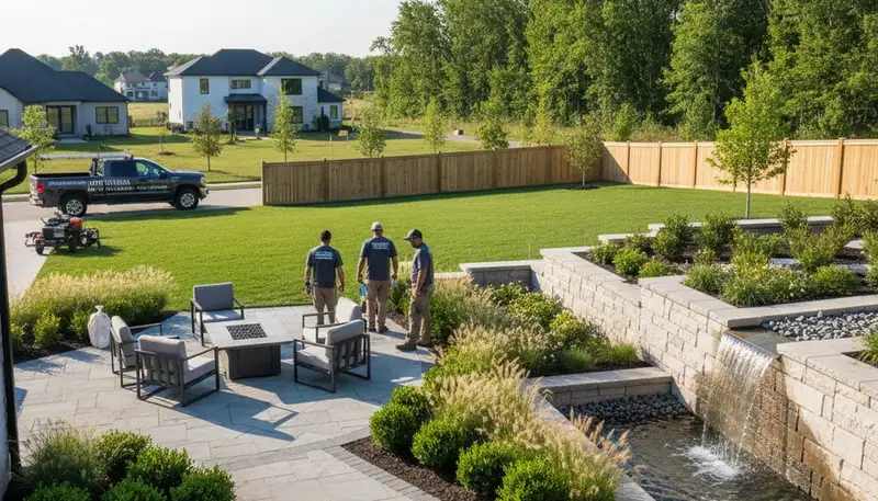 Des Moines, IA landscaping service for lawn care, mowing, and yard maintenance by Lawn Care Des Moines Iowa