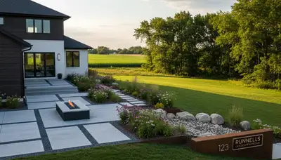Des Moines, IA landscaping team providing professional lawn care and landscape maintenance